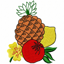 Fruits Embroidery Design 10 Fruits Embroidery Design 10